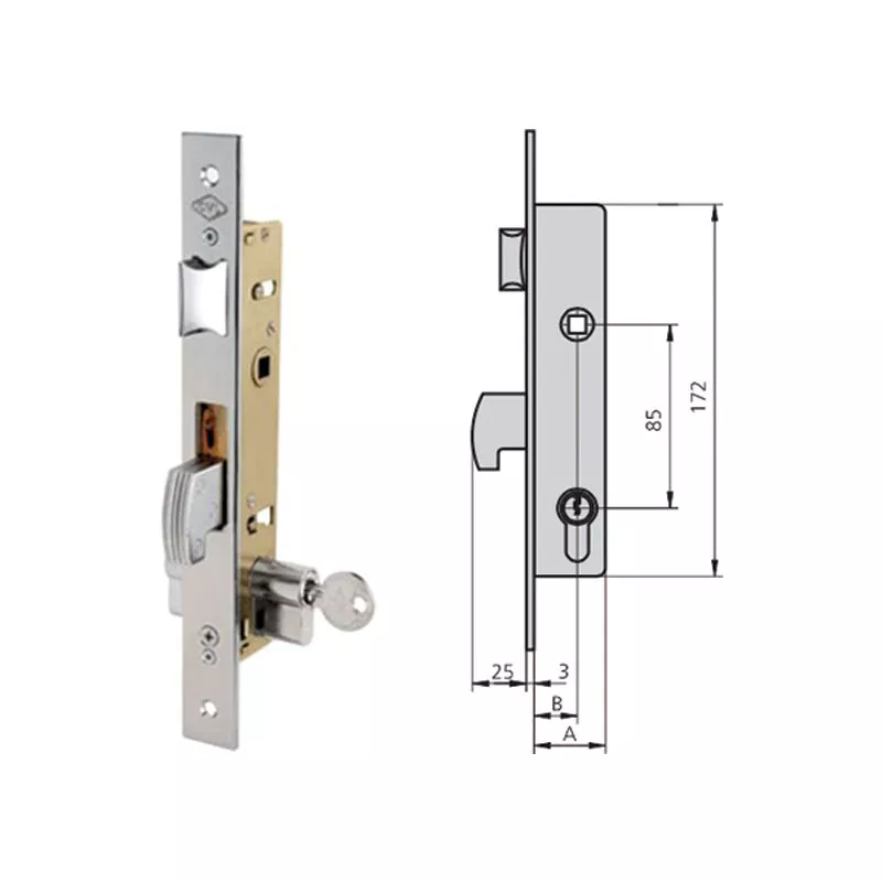 CVL - cerradura embutir 1990-25/6 ai barato