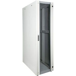 CableMarkt - Armario EcoRack 47U 19” blanco de pie con puerta de cristal 600 x 1200 x 2202 mm barato