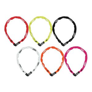 Cadena Antirrobos Abus 1200/1500 Cadena de combinación de 4mm recubireta de tela negra barato