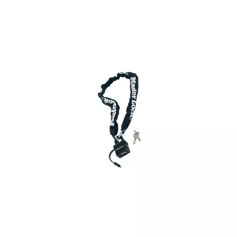 Cadena antiroobo de acero endurecido Master Lock con candado de 90cm barato