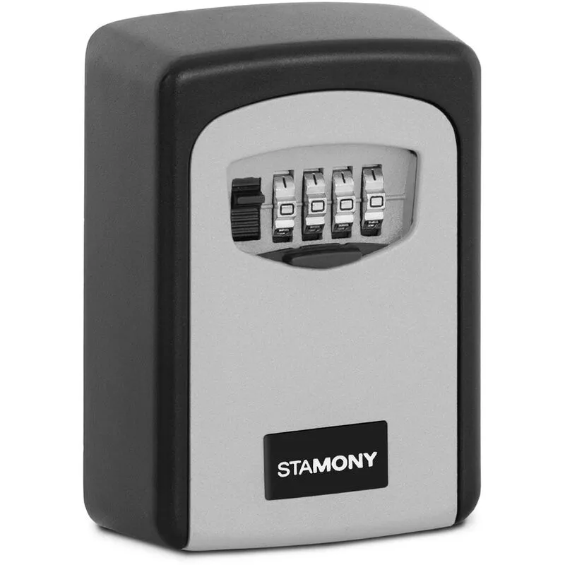 Caja De Seguridad Para Guardar Llaves Cajetín Con Combinación Montaje En Pared - Negro barato