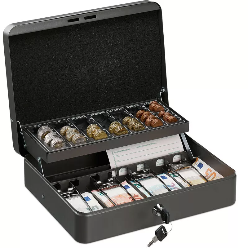 Caja Dinero con Llave