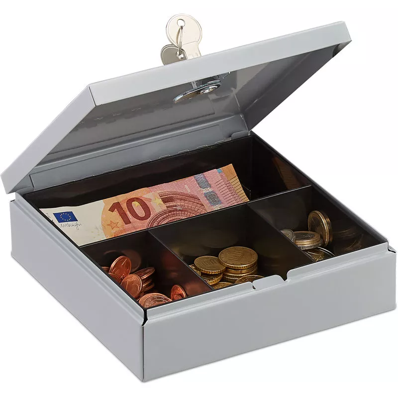 Caja Fuerte Pequeña con 2 Llaves