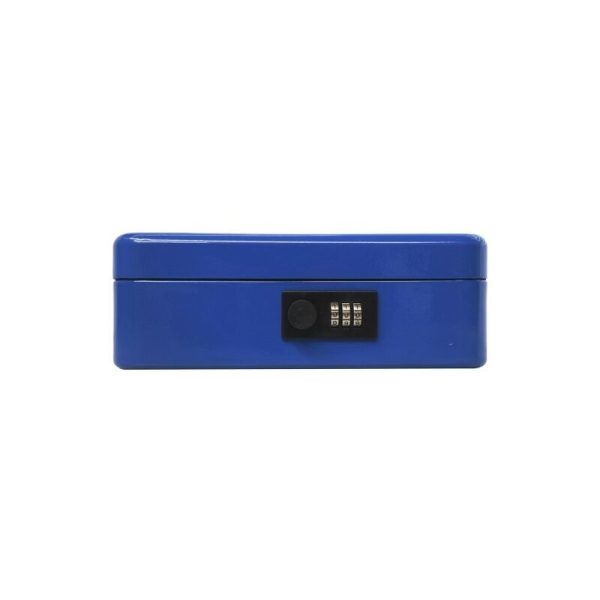 Caja Caudales Combinacion Lock 20 X 16 X 9 Azul Btv Barato