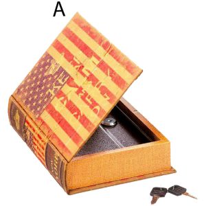 Caja caudales con forma de libro y frase motivadora Color - a - a barato