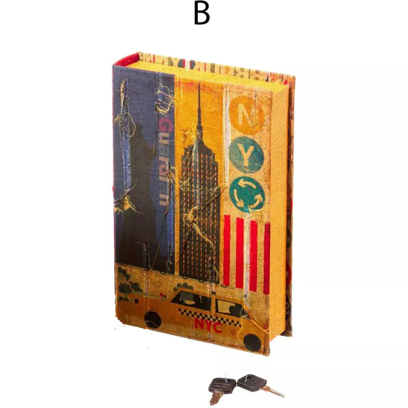 Caja caudales con forma de libro y frase motivadora Color - b - b barato