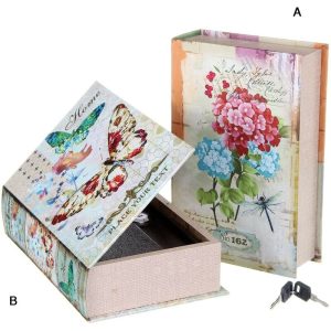 Caja caudales forma de libro (18 x 6