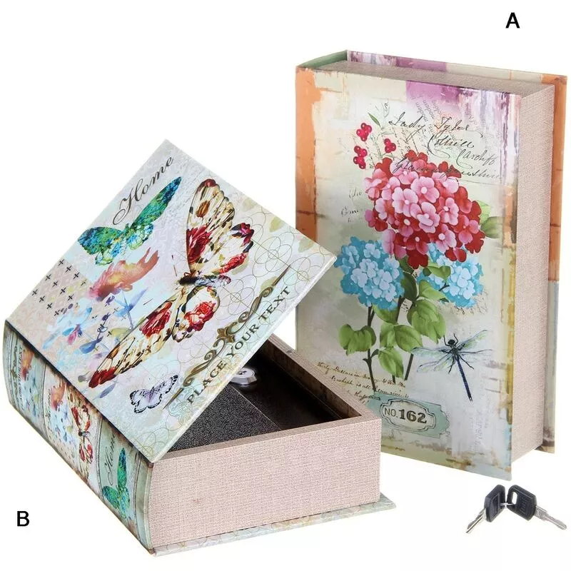 Caja caudales forma de libro (18 x 6