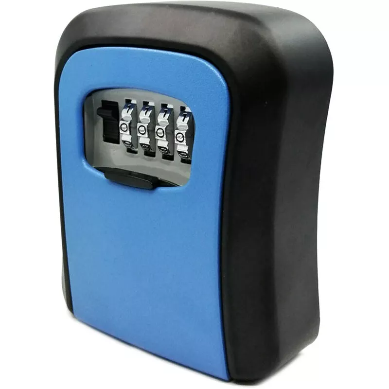 Caja de bloqueo de llaves Montaje en pared Aleación de aluminio Combinación de 4 dígitos Caja de seguridad a prueba de agua Caja de seguridad para barato