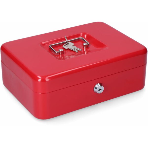 Caja de caudales CFC09 250x180x90mm rojo M13398 Micel barato