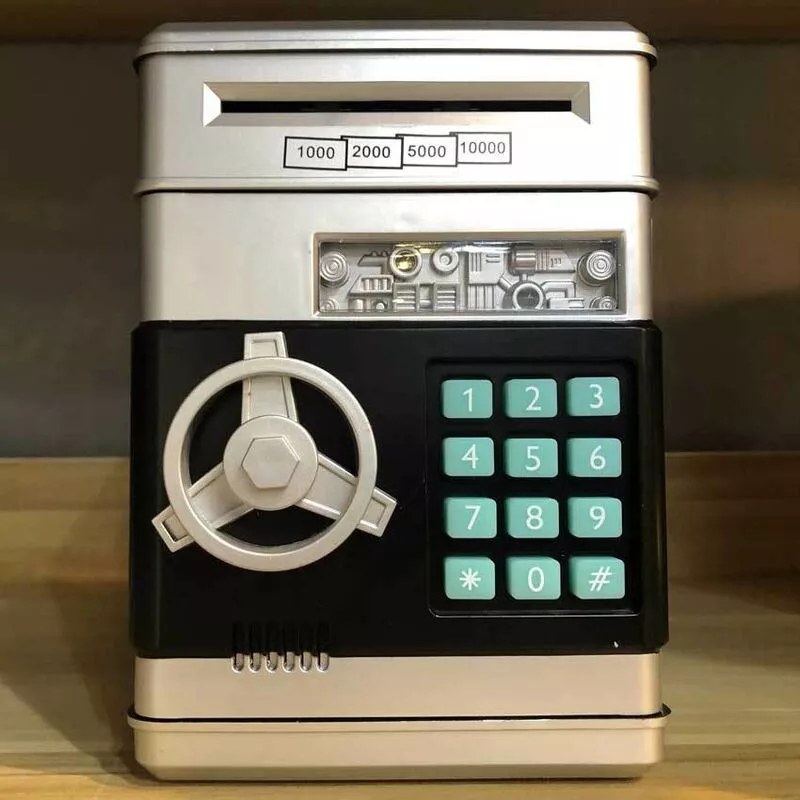 Caja de dinero electrónica con contraseña