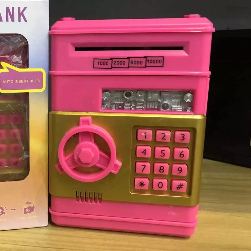 Caja de dinero electrónica con contraseña