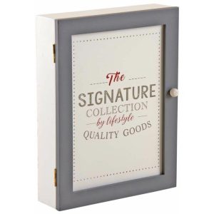 Caja de llaves de madera lacada La colección de firmas barato