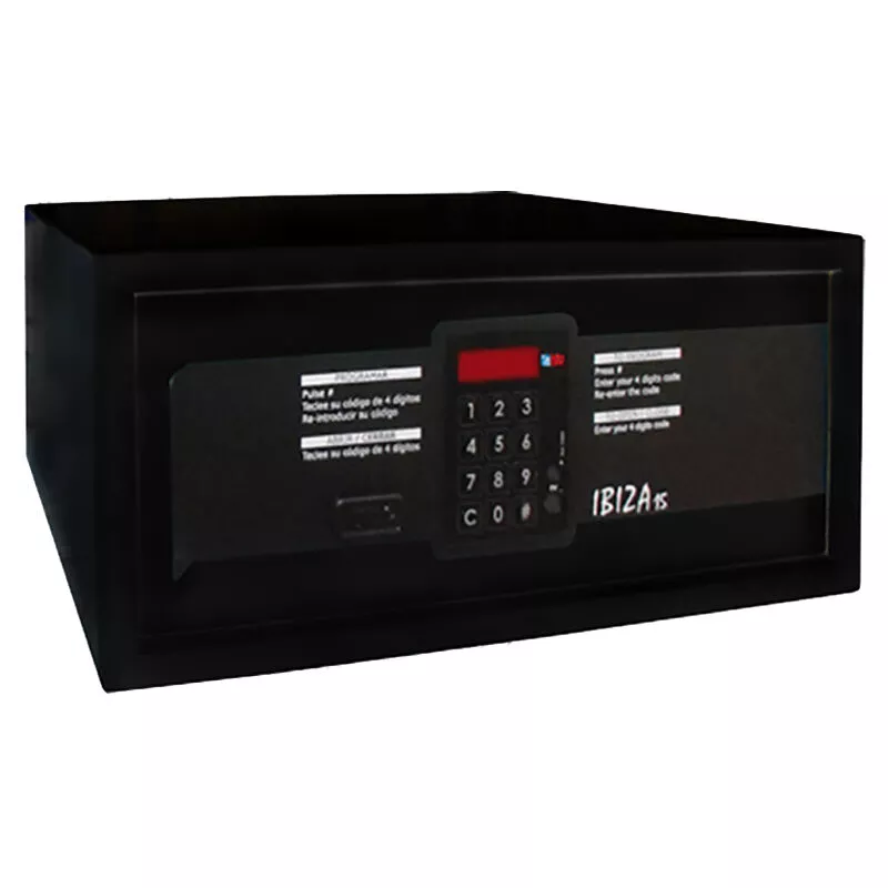 Caja fuerte Baleares negra 15 barato