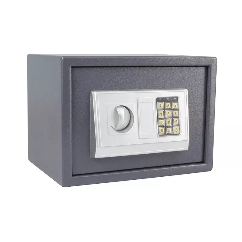 Caja fuerte Tenaz 31x20x20 Gris oscuro Amig barato