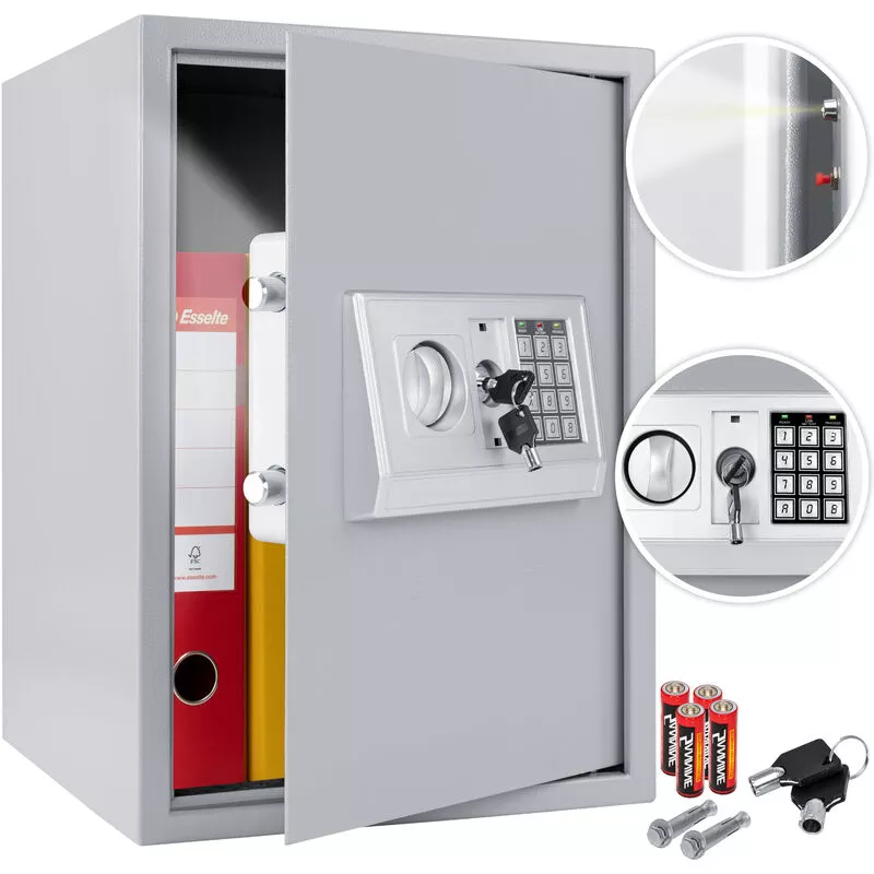 Caja fuerte electrónica Caja fuerte de pared 50 x 35 x 34