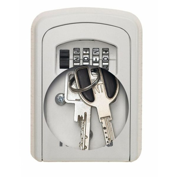 Caja fuerte para llaves - Mediana - Montaje mural - Blanco - 5401EURDCRM - Caja de seguridad - Master Lock barato