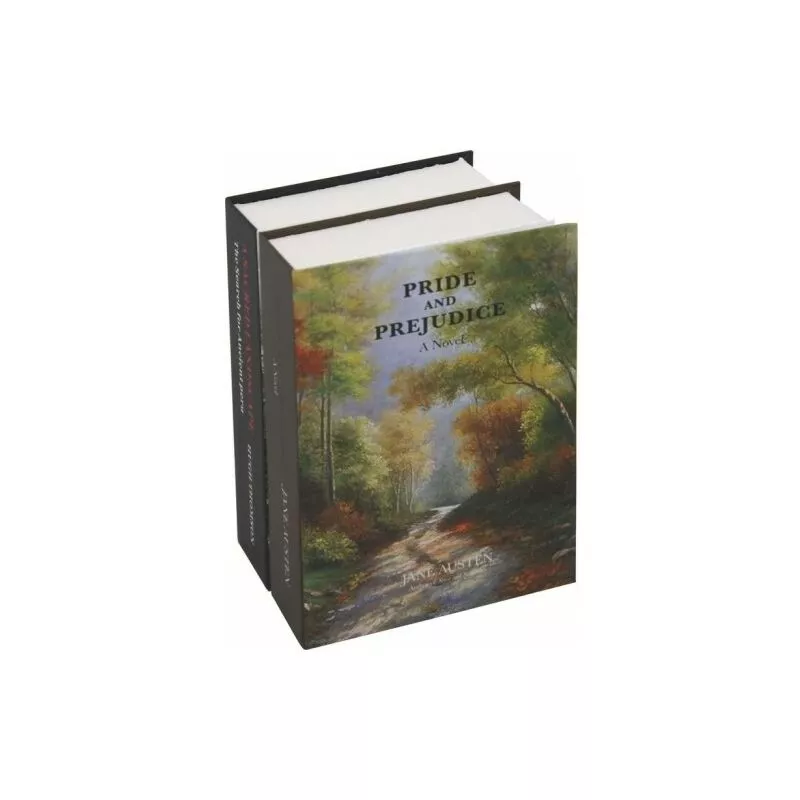 Caja libro vertical dos libros BTV barato