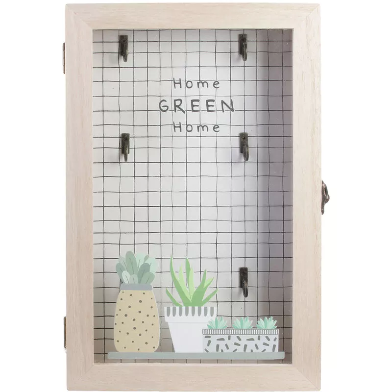 Caja llaves madera barato