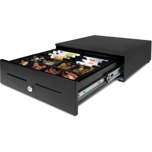 Cajón Portamonedas Safescan Hd-4142 para uso intensivo de altos volúmenes con Microswitch y 3 posicione de cerradura barato