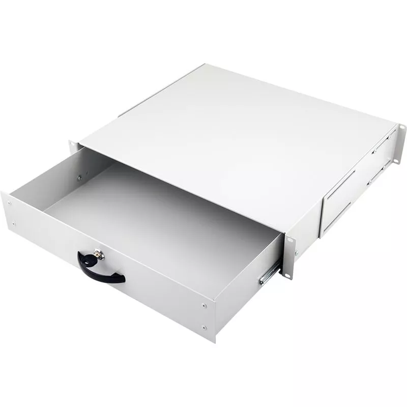 Cajón rack 19 de fondo 400 mm de 2U Blanco - Rackmatic barato