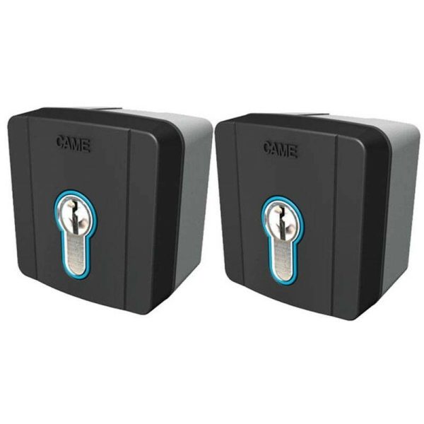 Came - Kit de 2 interruptores selectores de teclas retroiluminados para exteriores Blue din 8K06SL-004 barato