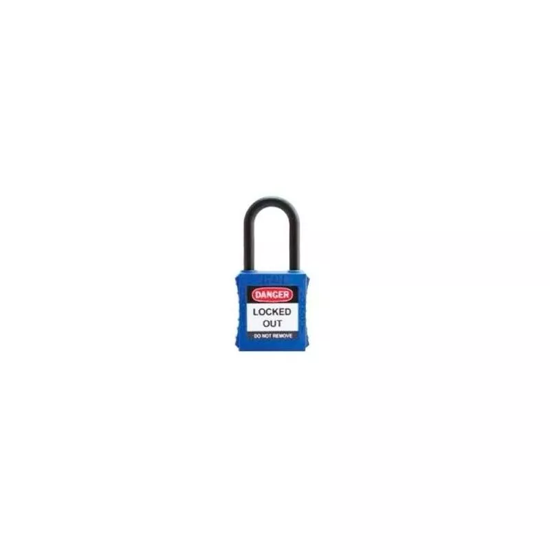 Candado Arco Normal Acero Nylon Sf40pn Azul - Ifam barato