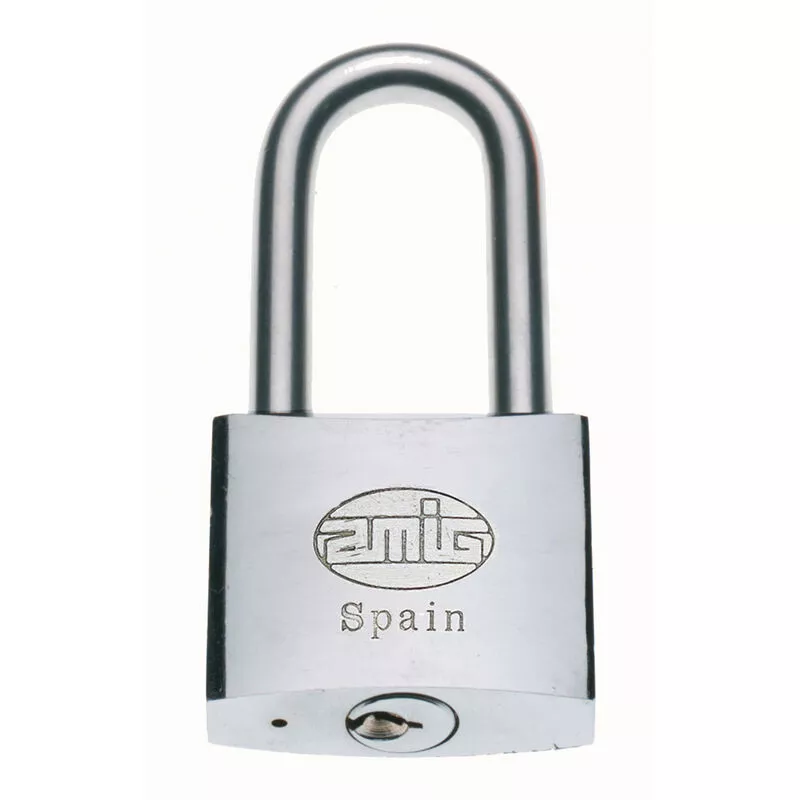 Candado Latón Cromado Amig modelo 611 LLAVES IGUALES barato