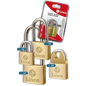 Candado Seguridad 40Mm Arco Extra Largo Laton Laton Lince barato