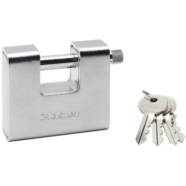 Candado blindado de acero 80 mm 680EURD Master Lock Plateado barato