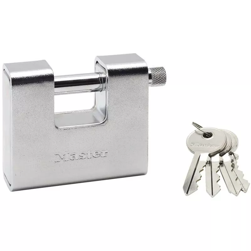 Candado blindado de acero 80 mm 680EURD Master Lock Plateado barato