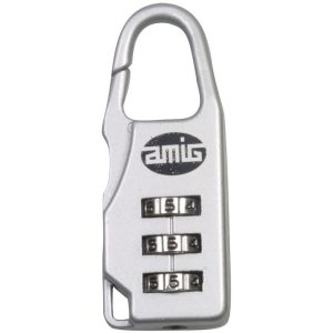 Candado combinación Aluminio Plata Amig modelo 72 barato