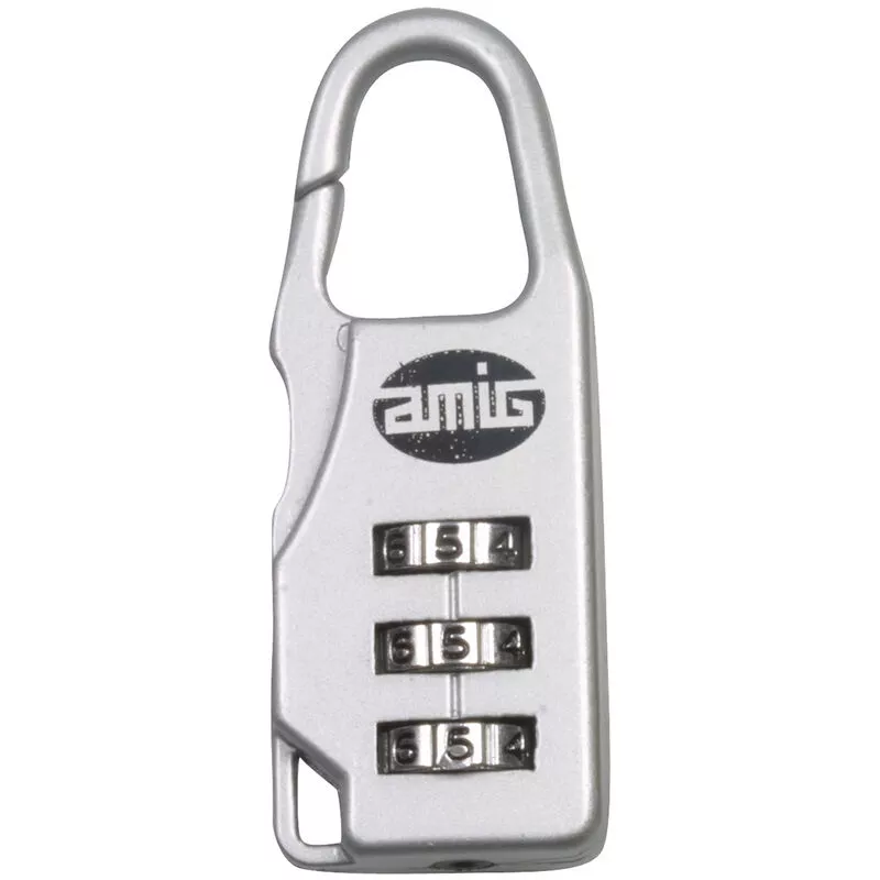 Candado combinación Aluminio Plata Amig modelo 72 barato