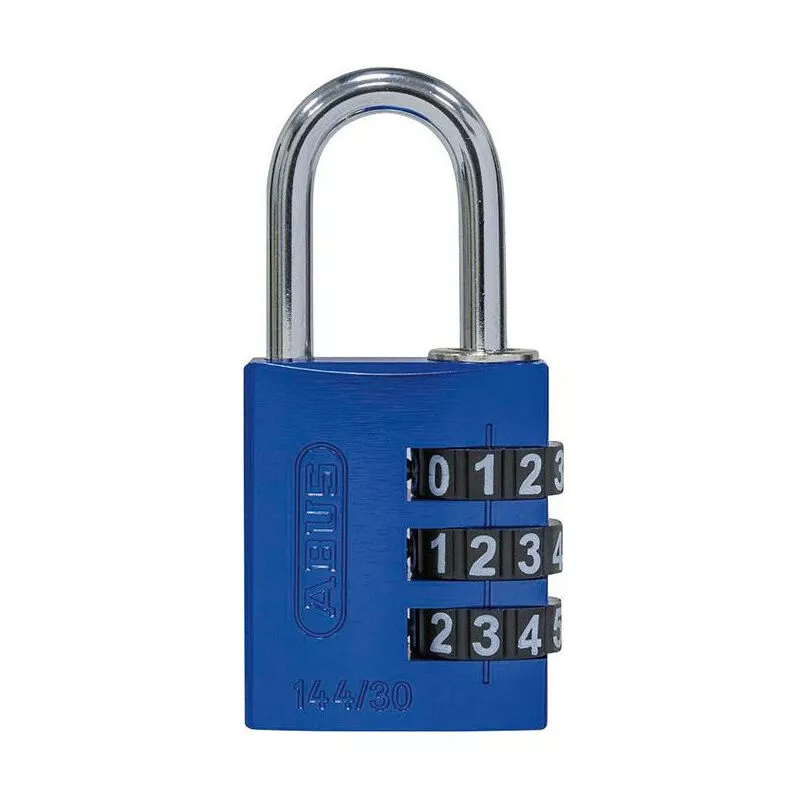 Candado con código azul 144/30 Lock-Tag barato