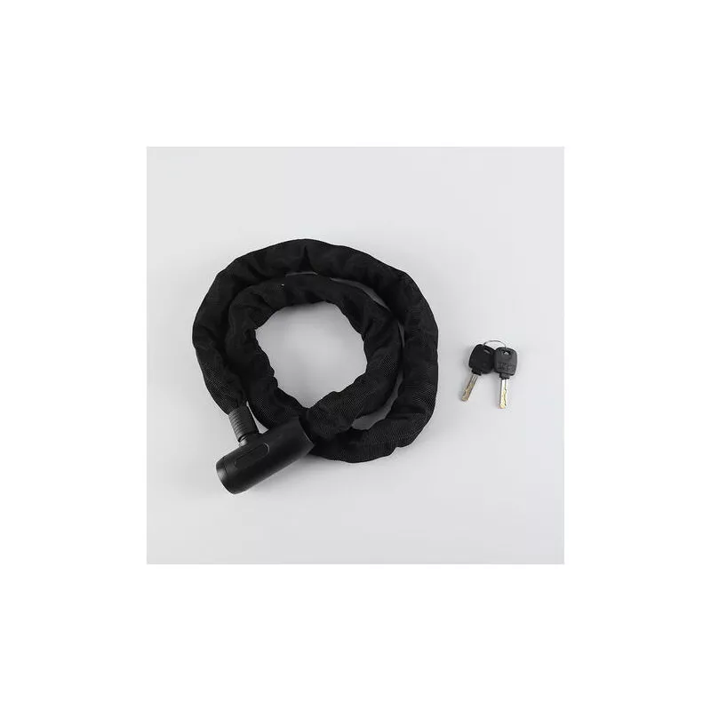 Candado de cadena de bicicleta de código 6mm x 120cm candado de combinación de aleación de Zinc candado de cadena de alta seguridad para bicicleta barato