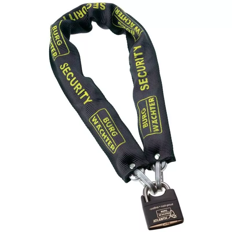 Candado de cadena de seguridad skm 8/90/Ni50 negro Burg-wächter Negro barato