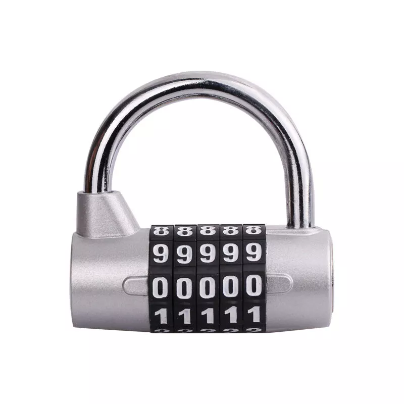 Candado de combinación de 5 dígitos