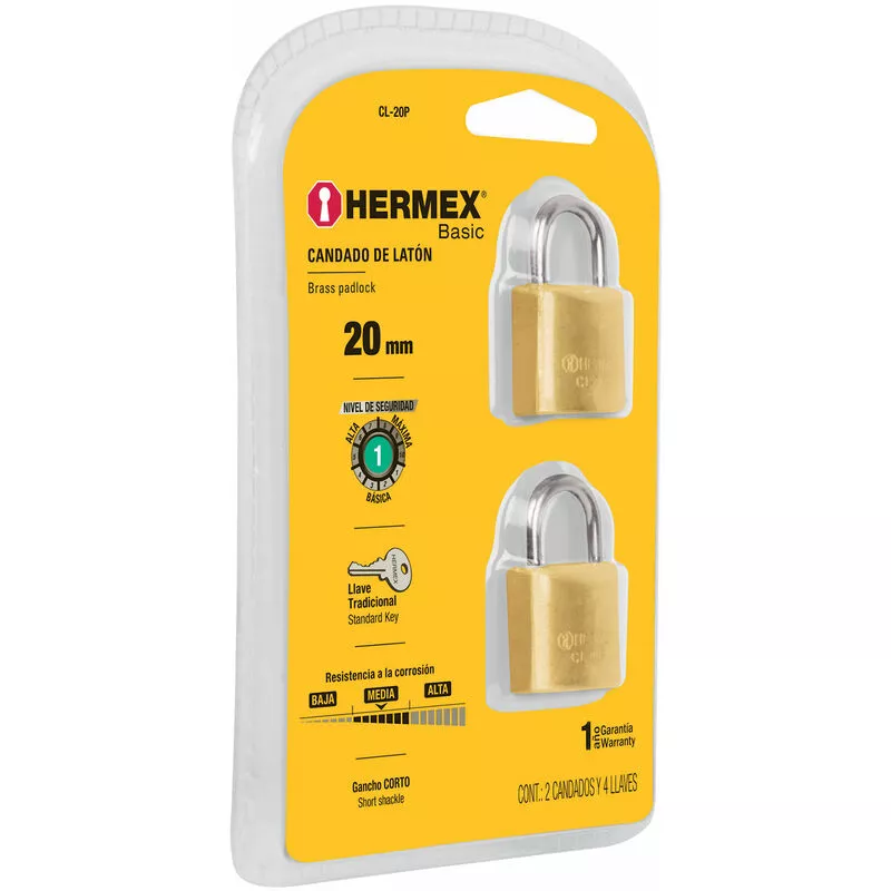 Candado de latón - 20 mm barato