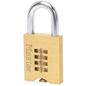 Candado de latón macizo de alta seguridad con combinación de 50 mm Master Lock barato