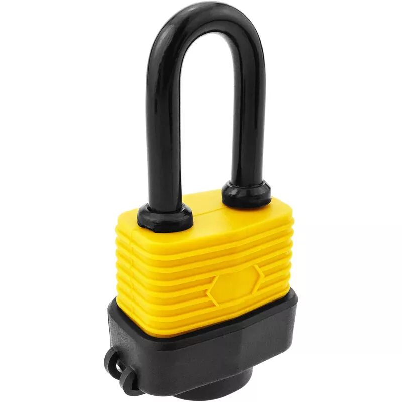 Candado de seguridad acero con protección exterior IP44 30mm arco 80mm - Primematik barato