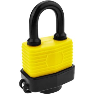 Candado de seguridad acero con protección exterior IP44 40mm - Primematik barato