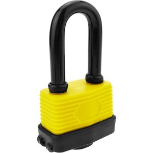 Candado de seguridad acero con protección exterior IP44 65mm - Primematik barato