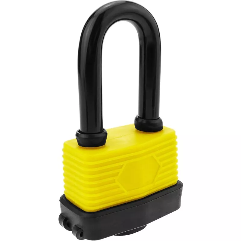 Candado de seguridad acero con protección exterior IP44 65mm - Primematik barato