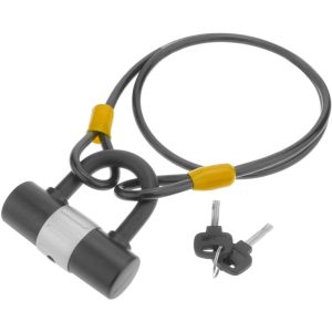 Candado de seguridad con cable de acero con ojales para exterior - Prixprime barato