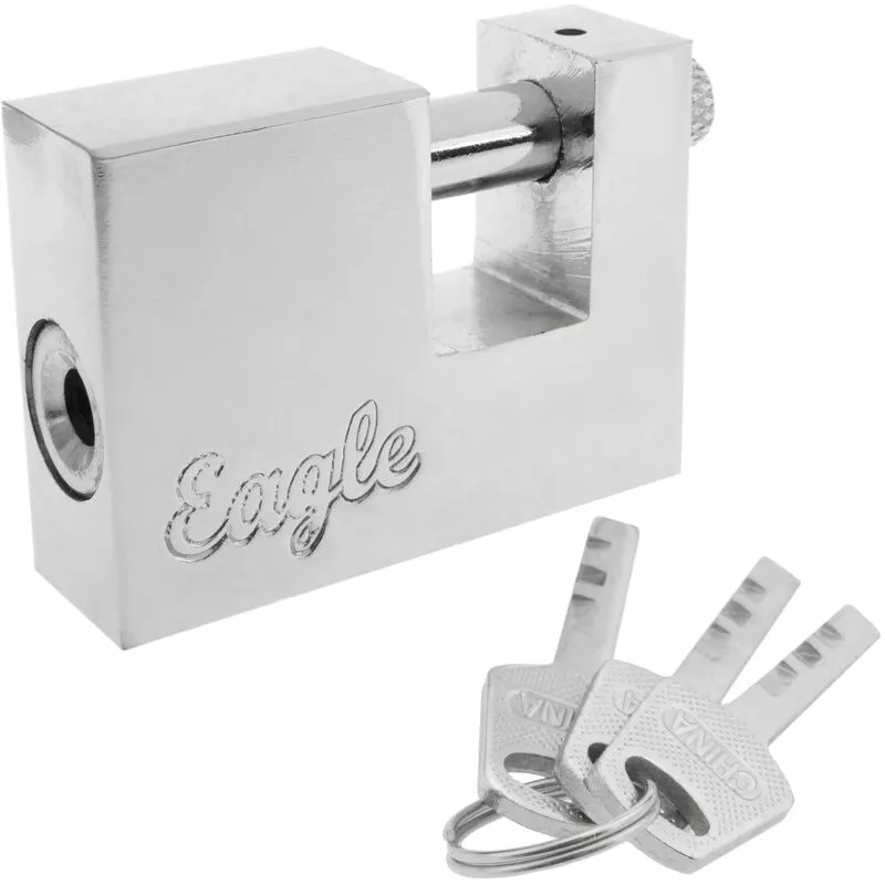 Candado de seguridad rectangular de acero con bayoneta 60mm - Primematik barato