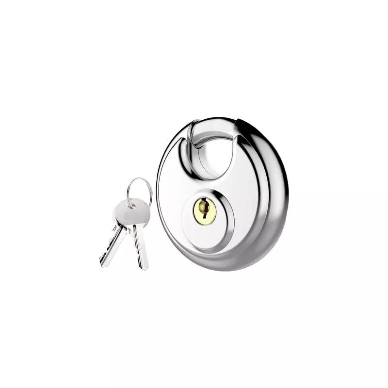 Candado hp autozubeh r 18091 7 cm cierre universal plata con cl lock barato