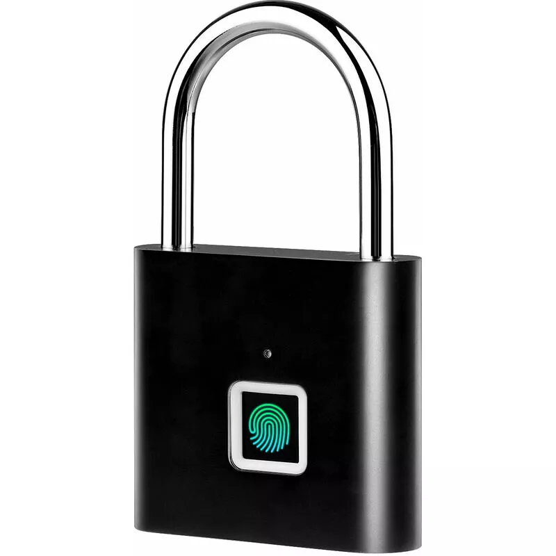 Candado inteligente para huellas dactilares Recargable Sin llave 10 Huellas dactilares Código Morse Desbloqueo de emergencia Operación fácil IP56 barato