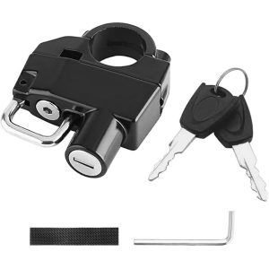 Candado para casco de motocicleta