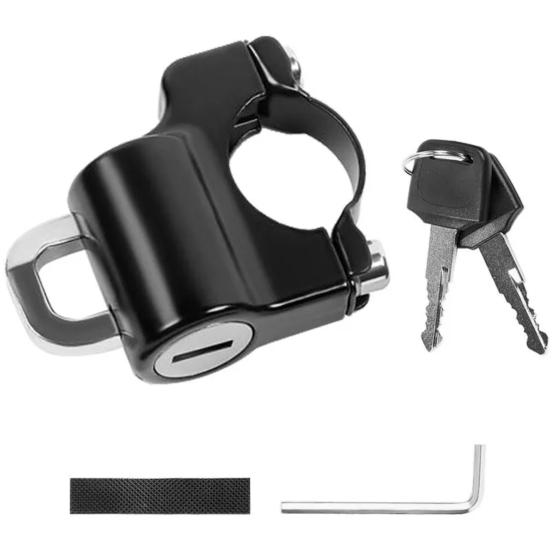 Candado para casco de motocicleta