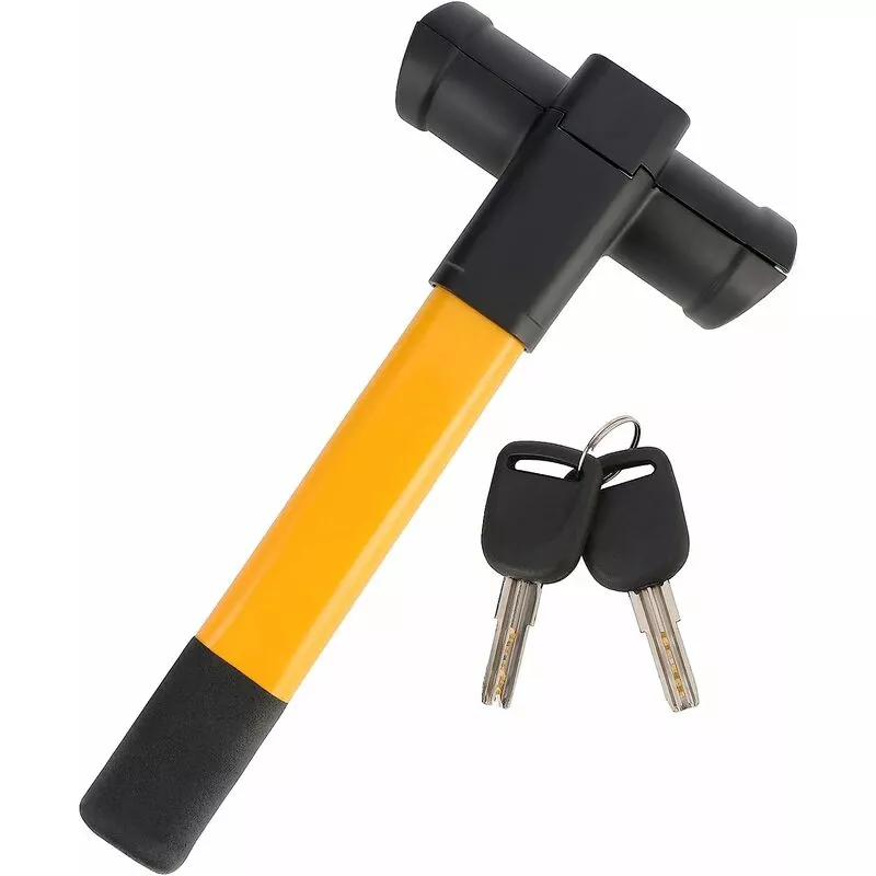 Candado retráctil para volante de coche